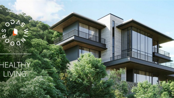 欧大师门窗优秀项目作品 | 悠居塔尖生活的山海答卷